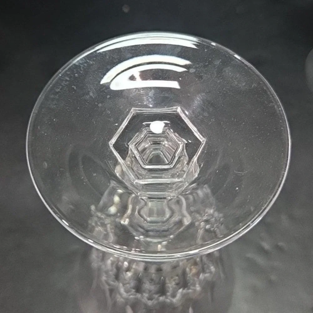 Cristal d'Arques Durand Sherry Glasses, Set of 2, Vintage Elysee‎ Taille Design